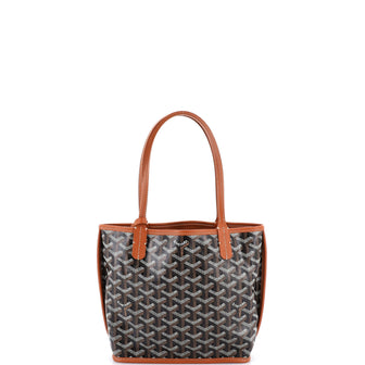 Goyard Anjou Reversible Tote Coated Canvas Mini