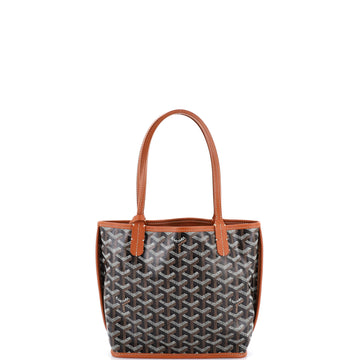 Goyard Anjou Reversible Tote Coated Canvas Mini