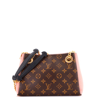 Louis Vuitton Surene Handbag Monogram Canvas with Leather BB