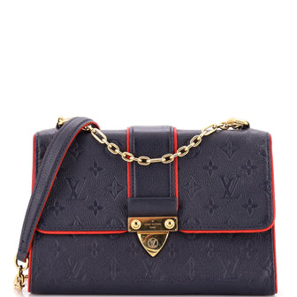 Louis Vuitton Saint Sulpice Handbag Monogram Empreinte Leather PM