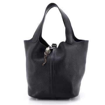 Hermes Picotin Lock Bag Clemence MM