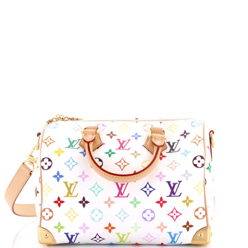 Louis Vuitton x Takashi Murakami Speedy Soft Bandouliere Bag Monogram Multicolor 25