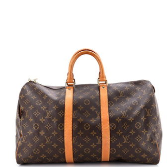 Louis Vuitton Keepall Bag Monogram Canvas 45