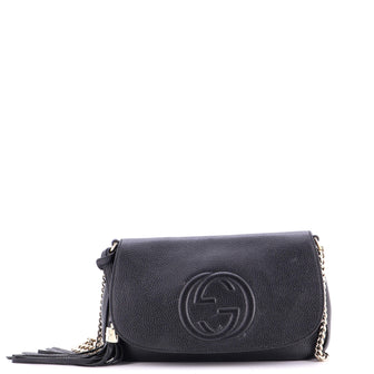 Gucci Soho Chain Crossbody Bag Leather Medium