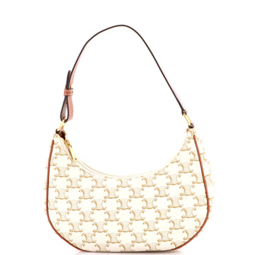 Celine Ava Bag Triomphe Coated Canvas