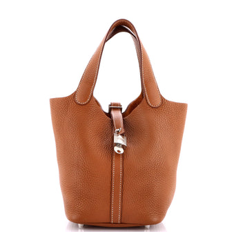 Hermes Picotin Lock Bag Clemence PM