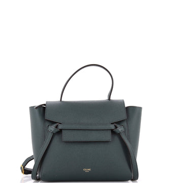 Celine Belt Bag Textured Leather Nano