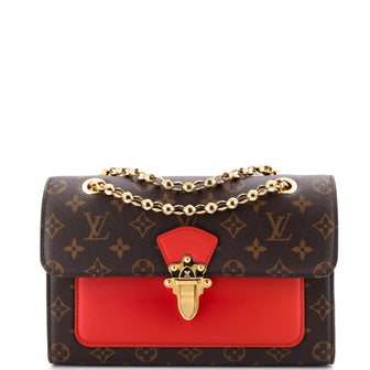 Louis Vuitton Victoire Handbag Monogram Canvas and Leather