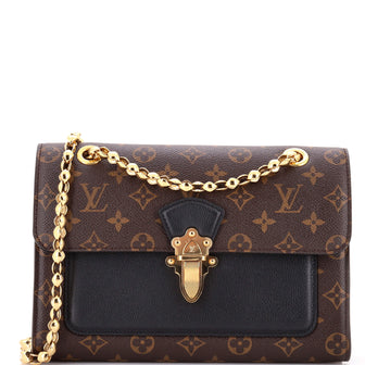 Louis Vuitton Victoire Handbag Monogram Canvas and Leather