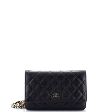 Chanel Wallet on Chain Quilted Caviar