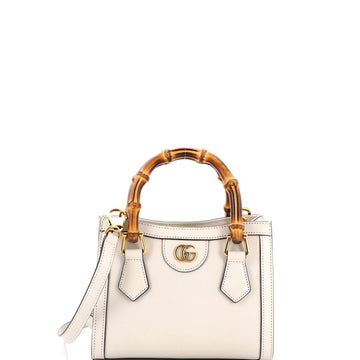 Gucci Diana NM Bamboo Handle Tote Leather Mini