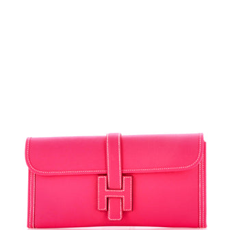 Hermes Jige Elan Clutch Epsom 29