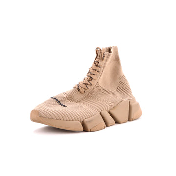 Balenciaga Women's Speed 2.0 Lace Up Sneakers Technical Knit