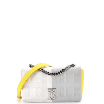 Burberry Lola Shoulder Bag Quilted Lambskin Small