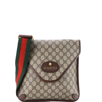Gucci Neo Vintage Envelope Messenger GG Coated Canvas Medium