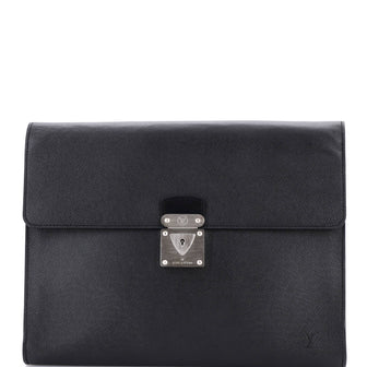 Louis Vuitton Porte-Documents Minuto Portfolio Taiga Leather