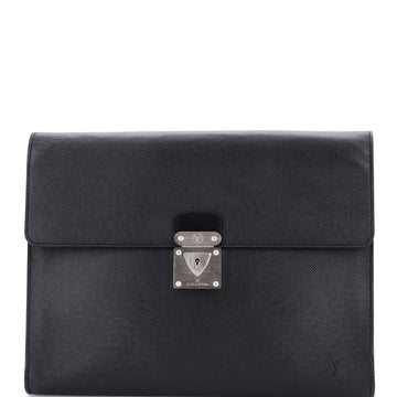 Louis Vuitton Porte-Documents Minuto Portfolio Taiga Leather