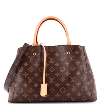 Louis Vuitton Montaigne Handbag Monogram Canvas MM