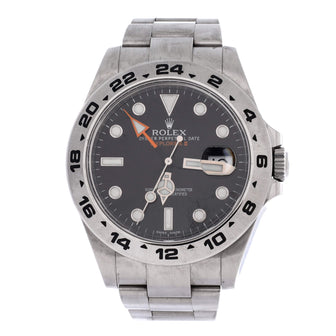 Rolex Oyster Perpetual Explorer II Automatic Watch Stainless Steel 42
