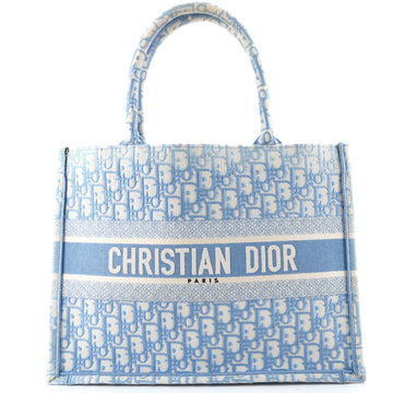 Christian Dior Book Tote Oblique Canvas Medium