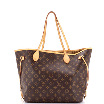 Louis Vuitton Neverfull Tote Monogram Canvas MM