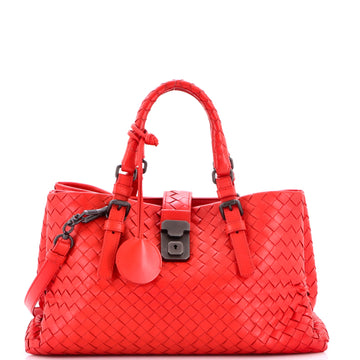 Bottega Veneta Roma Bag Intrecciato Nappa Small