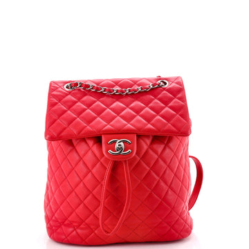 Chanel Urban Spirit Backpack Quilted Lambskin Large