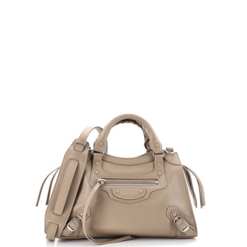 Balenciaga City Classic Studs Bag Leather Mini