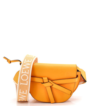 Loewe Gate Dual Shoulder Bag Leather Mini