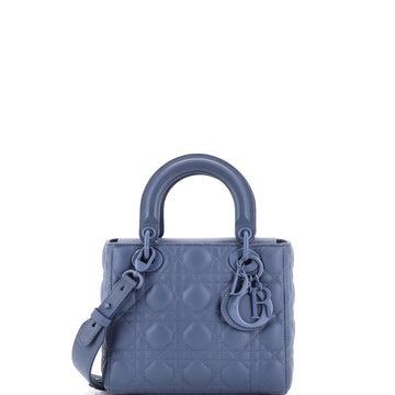 Christian Dior Ultra Matte My ABCDior Lady Dior Bag Cannage Quilt Calfskin