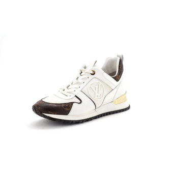 Louis Vuitton Women's Run Away Sneakers Mesh with Monogram Canvas and Leather