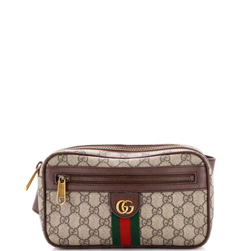 Gucci Ophidia Belt Bag GG Coated Canvas Medium