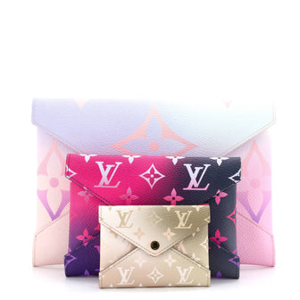 Louis Vuitton Kirigami Pochette Set Spring in the City Monogram Giant Canvas