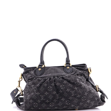 Louis Vuitton Neo Cabby Handbag Denim GM