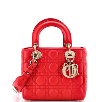 Christian Dior My ABCDior Lady Dior Bag Cannage Quilt Lambskin