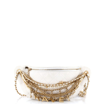 Chanel All About Chains Waist Bag Quilted Lambskin