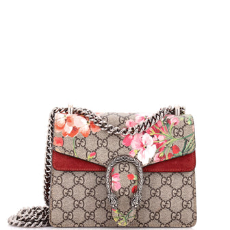 Gucci Dionysus Bag Blooms Print GG Coated Canvas Mini