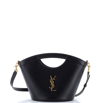 Saint Laurent Celia Tote Leather Mini