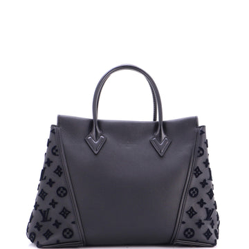 Louis Vuitton W Tote Monogram Tuffetage Leather PM