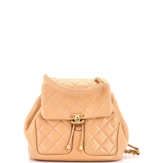Chanel Daily Friend Backpack Quilted Lambskin
