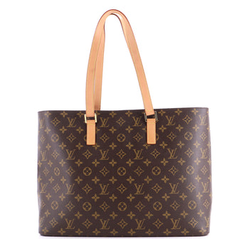 Louis Vuitton Luco Handbag Monogram Canvas