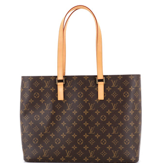 Louis Vuitton Luco Handbag Monogram Canvas