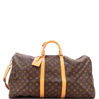 Louis Vuitton Keepall Bandouliere Bag Monogram Canvas 55