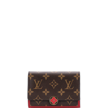 Louis Vuitton Flore Wallet Monogram Canvas Compact