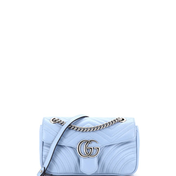 Gucci GG Marmont Flap Bag Matelasse Leather Small