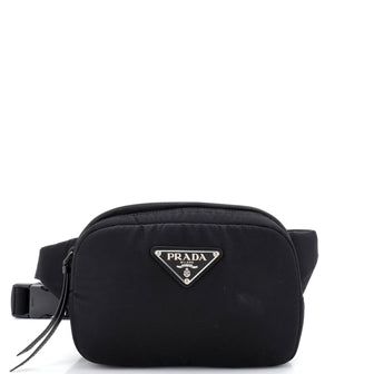 Prada Padded Zip Belt Bag Tessuto