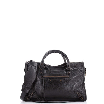 Balenciaga City Classic Studs Bag Leather Medium