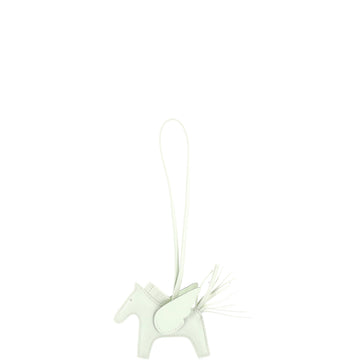 Hermes Monochrome Pegase Rodeo Bag Charm Leather PM