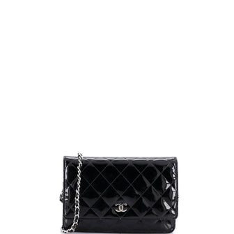 Chanel Wallet on Chain Quilted Patent