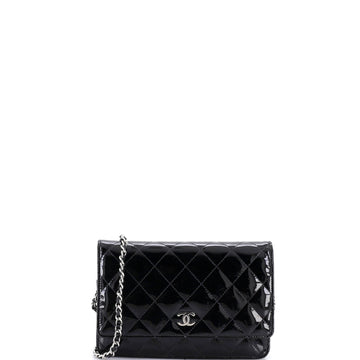 Chanel Wallet on Chain Quilted Patent
